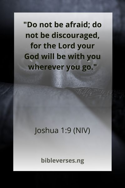 Joshua 1:9 (NIV)