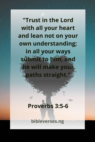 Proverbs 3:5-6