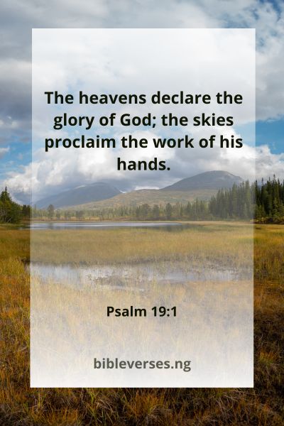 Psalm 19:1