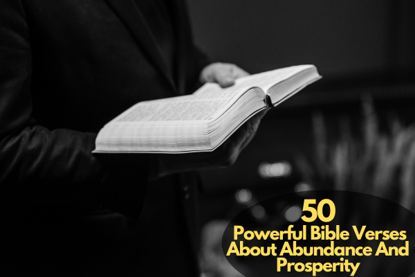 Bible Verses About Abundance And Prosperity
