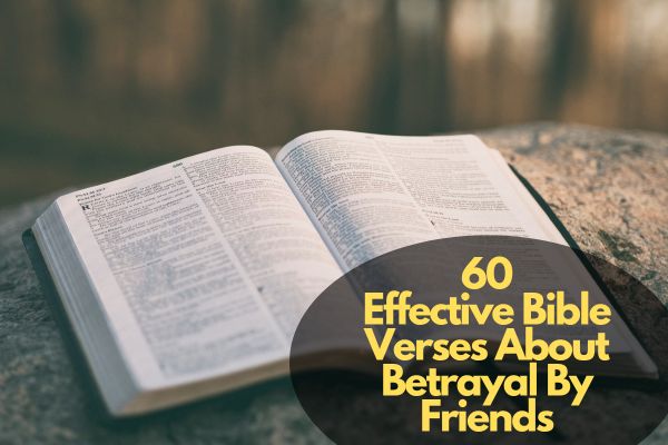 Bible Verses About Betrayal By Friends