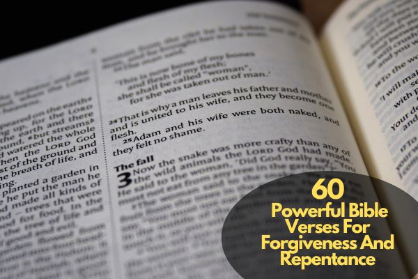 Bible Verses For Forgiveness And Repentance