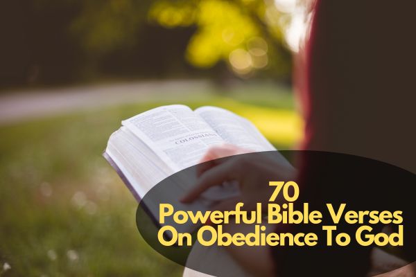 Bible Verses On Obedience To God