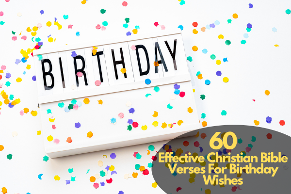 Christian Bible Verses For Birthday Wishes