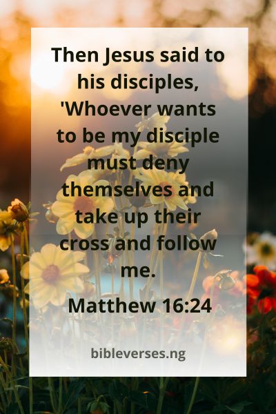 Matthew 16:24