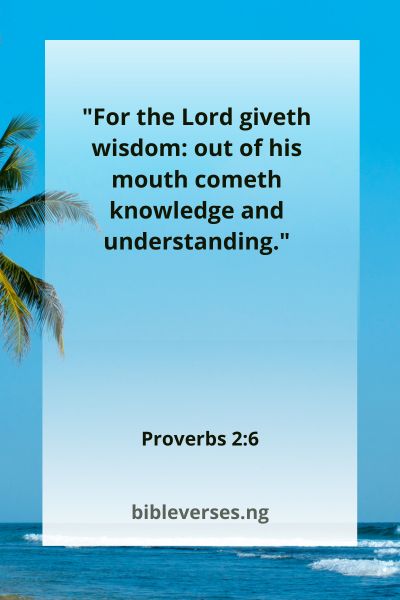 Proverbs 2:6