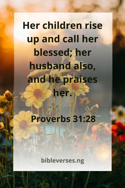 Proverbs 31:28