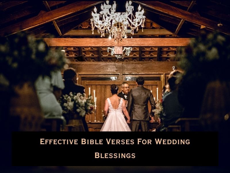 Bible Verses For Wedding Blessings