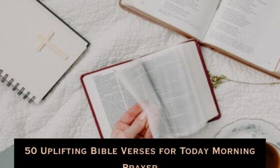 Bible Verses for Today Morning Prayer